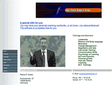 Tablet Screenshot of international.klauskrebs.com