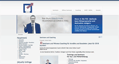 Desktop Screenshot of klauskrebs.com